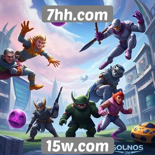 Análise da variedade de jogos disponíveis em 7hh.com
